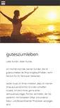 Mobile Screenshot of guteszumleben.de